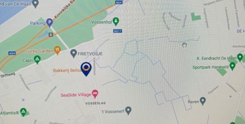 Huisjes Aan Zee De Haan Exteriér fotografie